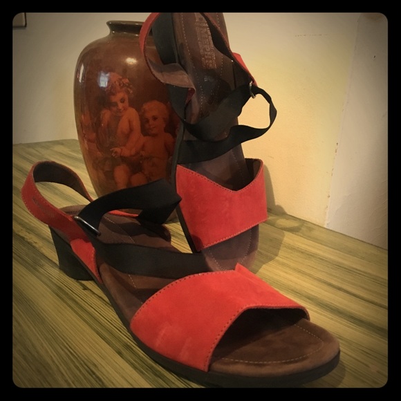 Mephisto Shoes - Mephisto leather sandals